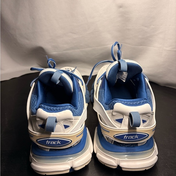 Balenciaga Blue and White Athletic Shoes - Picture 2 of 5